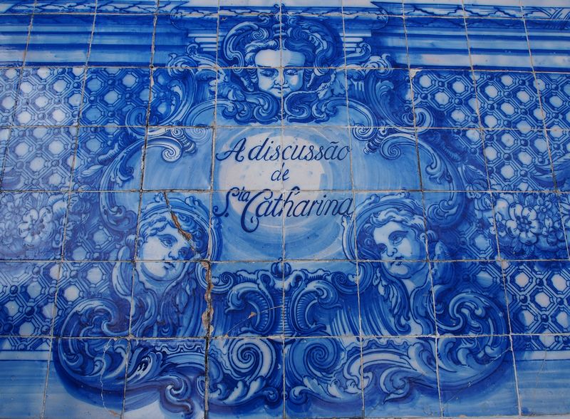 Azulejos de la Capela Santa Catarina