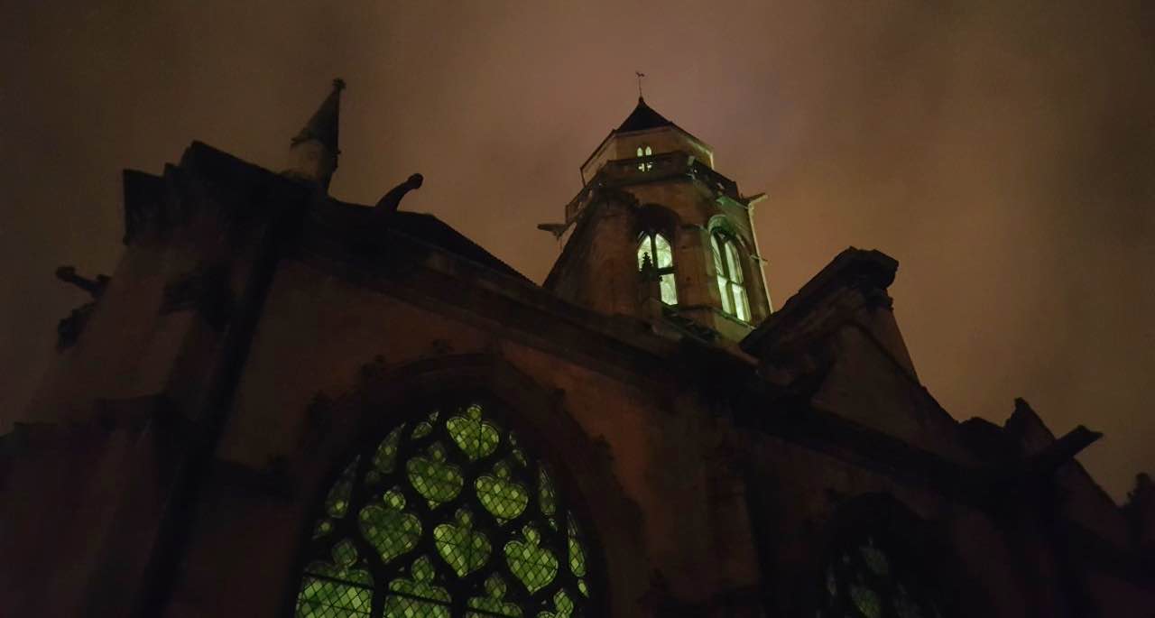 Eglise mystérieuse à Caen